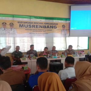 GELAR MUSRENBANG RENCANA KERJA PEMERINTAH DAERAH (RKPD) TAHUN 2024 TINGKAT KECAMATAN