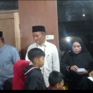 Wako Erman Safar di Wakili Assiten I Isra Yonza hadiri Bukber Organisasi PERMINJA bersama Anak Yatim