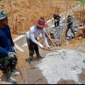 Fokus Dalam Pencapaian Target, Bulan Puasa Pra TMMD/N Kodim 0306/50 Kota Jalan Terus