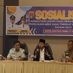 Dishub Bukittinggi Sosialisasikan Angkutan Kota Berkeselamatan Agar Bisa Bersaing dengan Transportasi Online