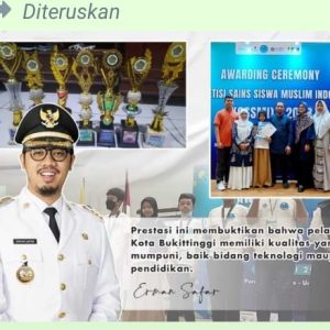 Pelajar Bukittinggi Raih Prestasi di Tingkat Nasional