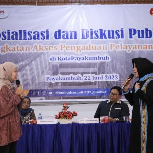 Anggota DPR RI Rezka Oktoberia dan Obusman Gelar Diskusi Publik serta Sosialisasikan Peningkatan Akses Pengaduan Pelayanan Publik