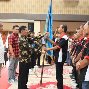 Hadiri Pengukuhan Pengurus PWI, Pj. Wako Rida Ananda Ajak Wartawan Lawan Hoaks