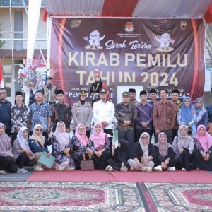 Rida Hadiri Kirab Pemilu 2024