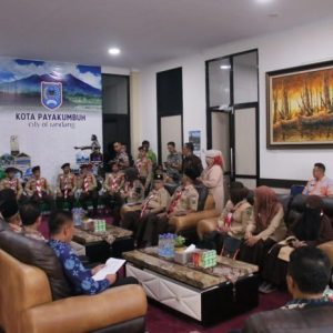 Pj. Wali Kota Payakumbuh Rida Ananda Lepas Kontingen Kota Payakumbuh Ke Tingkat 4 Provinsi Sumatera Barat