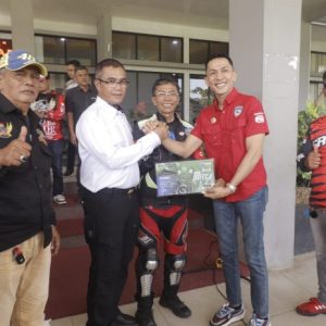 Pj. Wali Kota Payakumbuh Rida Ananda Lepas Rider Road To Mecca 2023