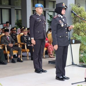 Hari Bhayangkara ke 77, Polres Payakumbuh Gelar Upacara di Kantor Balaikota