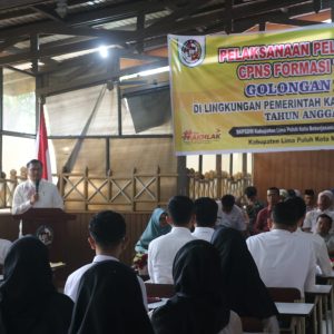 Tingkatkan Wawasan Sebagai Pelayan Masyarakat, Wabup RKN Buka Latsar CPNS Formasi 2021