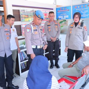 Pastikan Pelayanan Maksimal, Kapolres Payakumbuh Cek Ruang Pelayanan Publik
