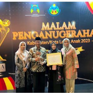 Bukittinggi Raih Penghargaan Anugerah Kota Layak Anak 2023 Dari Menteri PPPA