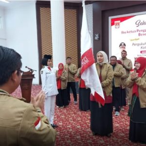 Ny.Fiona Erman Safar Dikukuhkan Menjadi Ketua Umum SOlna Kota Bukittinggi Peride 2023-2027