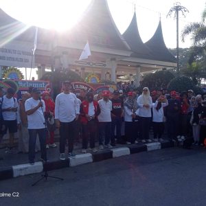 PMI Kota Bukittinggi Rayakan HUT Ke 78 Ratus Warga Ikuti Jalan Sehat Kemanusiaan