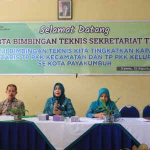 TP PKK Kecamatan dan TP PKK Kelurahan se-Kota Payakumbuh, TP PKK Kota Payakumbuh Gelar Bimtek