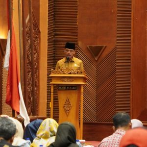 Buka Bimtek KP SPAMS, Bupati : Air Bersih dan Sanitasi Baik Harus Tetap Dirasakan Oleh Pemanfaat