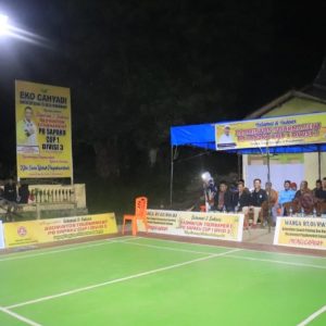 Penjabat Wali Kota Payakumbuh Rida Ananda Membuka Open Tournamant Badminton Sapaku