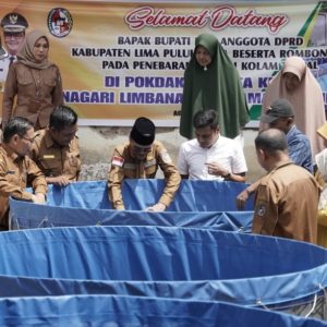 TEBAR IKAN DI LIMBANANG, BUPATI : SEMOGA JADI CONTOH BAGI POKDAKAN LAINNYA