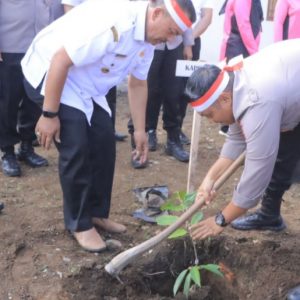 LESTARIKAN NEGERI, POLRI TANAM SATU JUTA POHON SERENTAK DI NUSANTARA