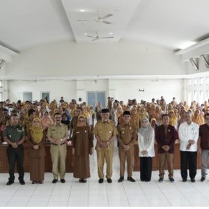 PERDANA DI SUMATERA BARAT, GUBERNUR MAHYELDI BUKA PERTEMUAN KADER POKJANAL POSYANDU DI LIMA PULUH KOTA