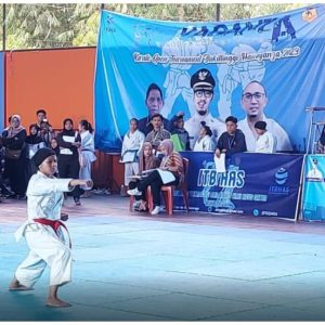 Wakili Wako Bukittinggi, Kadis Damkar Efriyadi BukaOpen Turnamen dan Festival Karate ITB HAS
