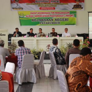 Pj.Walikota Payakumbuh Menghadiri Kegiatan Sosialisasi PAKEM