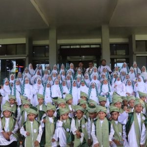 Pemko Payakumbuh Sambut Kedatangan Pawai Ta’aruf SDIT RJ