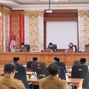 DPRD Payakumbuh Gelar Paripurna Pengambilan Keputusan Terhadap Ranperda Kota Payakumbuh Tentang Pajak Daerah dan Retribusi Daerah