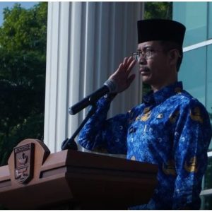 Pemko Gelar Upacara Peringatan HUT Korpri ke 52 dan Hut PGRI ke 78, Serta Hari Guru Tahun 2023