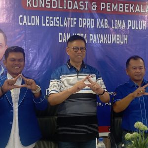 Partai Demokrat Gelar Konsolidasi & Pembekalan Caleg DPRD Kota Payakumbuh dan Kabupaten Limapuluh Kota