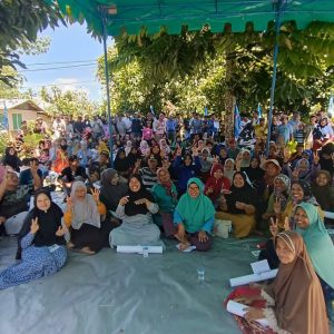 Ratusan Masyarakat Padang Kaduduak Siap Menangkan Rezka Oktoberia dan Nurdal Dt. Bosa Nan Pandak
