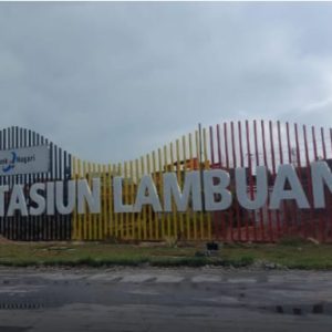 Stasiun Lambung Siap Diresmikan dan Dihadiri Menteri BUMN serta Anggota DPR RI