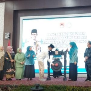 Pemko Gelar Pencanangan Bulan Bakti Dasa Wisma ke- VIII Tingkat Kota Bukittinggi 2024