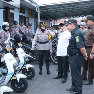 Polres Payakumbuh Bersama Pj Walikota Jasman Gelar Apel Operasi Ketupat Singgalang