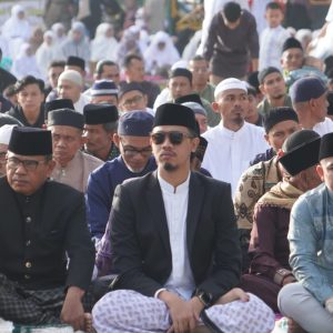 Shalat Idul Fitri 1445 H di Lapangan Kantin Bukittinggi, Tabungan Utsman dan Rumah Tahfiz Diapresiasi