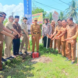 Bupati Safaruddin Laksanakan Peletakan Baseline Batas Wilayah KTP yang Terhenti Sejak tahun 1995/1996