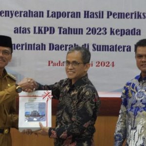 Wujudkan TKKD yang Transparan dan Akuntabel, Pemkab Limapuluh Kota Kembali Raih WTP