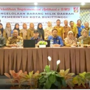 Kota Bukittinggi Menjadi yang Pertama di Sumbar Menerapkan Aplikasi e-BMD