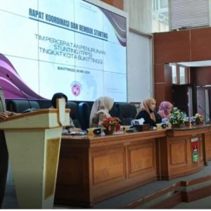 Pemko Bukittinggi Gelar Rapat Koordinasi dan Rembukan Stunting 2024