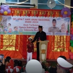 Wako Erman Safar Hadiri Perayaan HAN  Tahun 2024 Tingkat Kec. ABTB