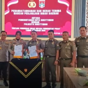 Pemko dan Polresta Bukittinggi Sepakati NPHD Dalam Pengamanan Pilkada 2024
