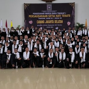 Persaudaraan Setia Hati Terate Cabang Jakarta Selatan Pusat Madiun, Sukses Gelar Pengesahan Warga Tingkat I Tahun 2024/ 1446 H