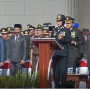 Wawako Bukittinggi Hadiri Peringatan Upacara Hari Bhayangkara Ke 78 2024