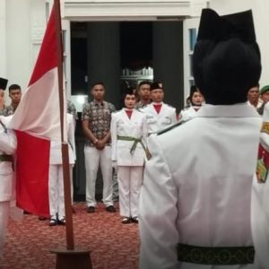 Peringatan HUT RI Ke-79 Paskibraka Kota Bukittinggi Dikukuhkan