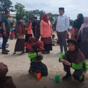 HUT PTGMI Ratus Pelajar SD Se Bukittinggi Ikuti Praktek Perilaku Sehat Gigi dan Mulut