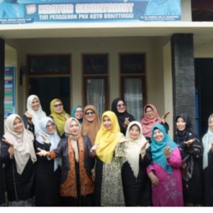 Pjs TPPKK Kota Bukittinggi Hj.Merry Hani Rustam Silaturahmi Dengan Anggota TP PKK Kota Bukittinggi