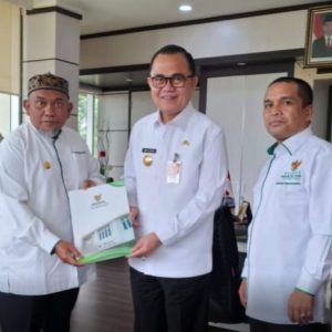 Pjs Wako Hani Syopiar Rustam Terima Audiensi Baznas Bukittinggi Dalam Laporan Kegiatan