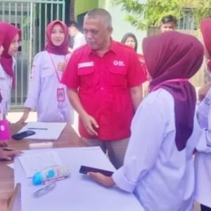 Sosialisasi PMI Bukittinggi Galang Kepedulian Sosial Siswa di SMAN 5 Bukittinggi
