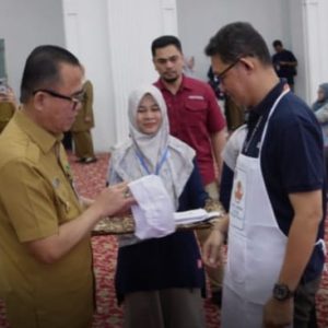 Pjs. Wali Kota Bukittinggi Hadiri Peringatan HUT Korpri ke-53 Tahun 2024 dan Gerakan Pangan Murah (GPM)