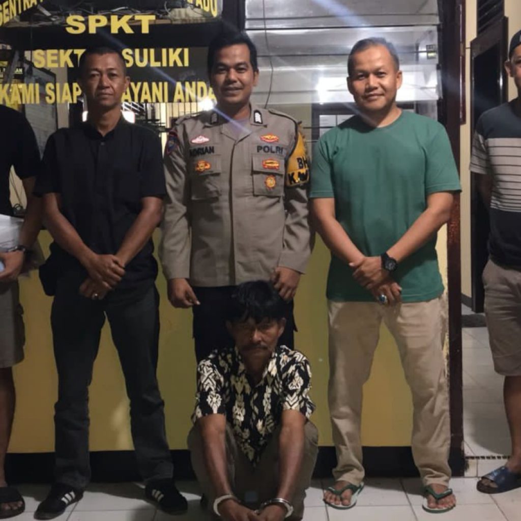 Pelaku Persetubuhan Anak Di Suliki Ditangkap Tim Opsnal Polres 50 Kota.