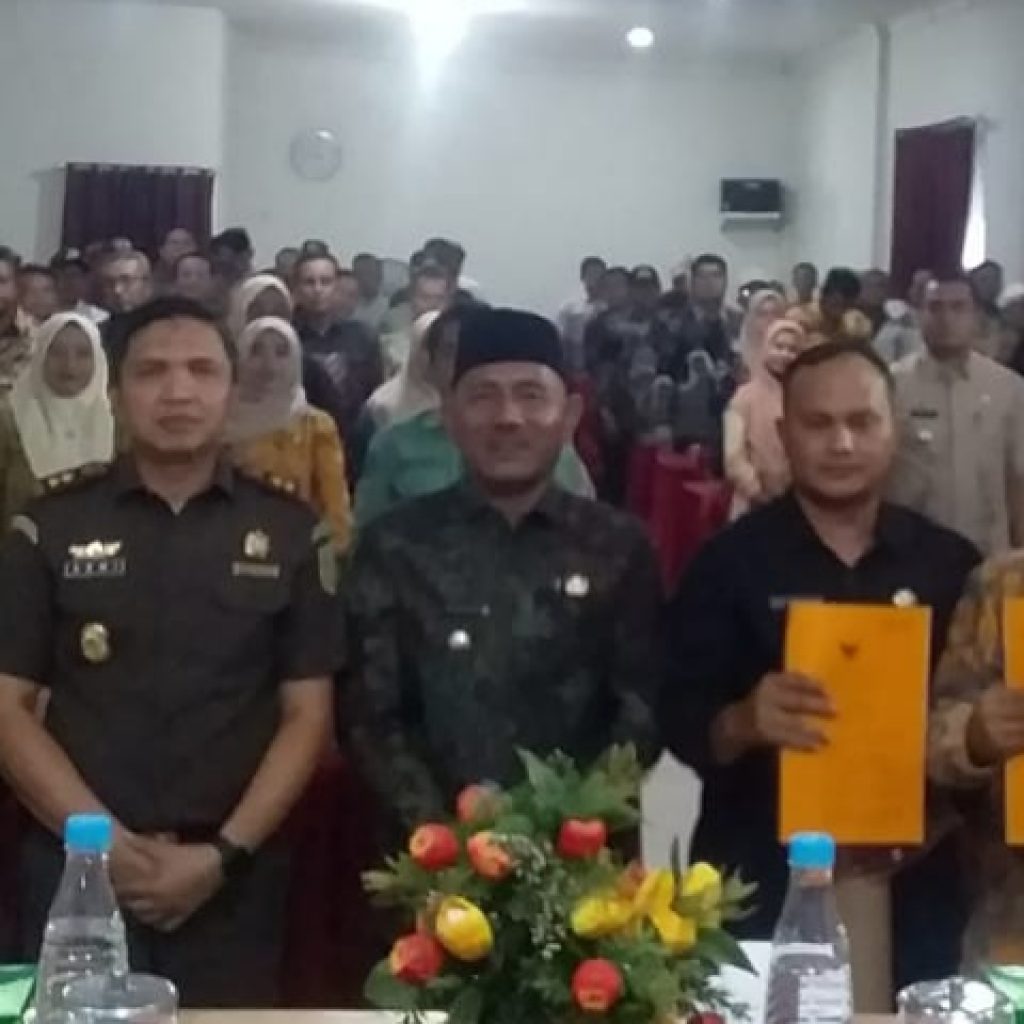 Bupati H.Safni Pendampingan Hukum Oleh Kejari Dorong Nagari Berintegritas.