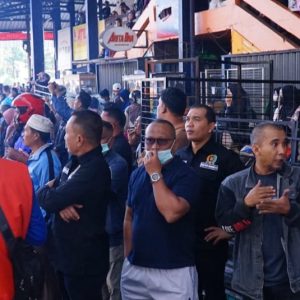 Fitrayanto (Fyt) Prihatin Atas Musibah Kebakaran Ratusan Kios di Pasar Lantai II Payakumbuh.